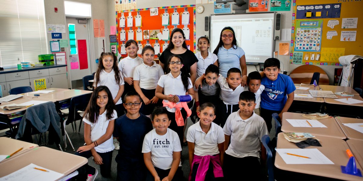 teacher theresa and her classroom