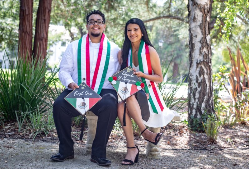 Olivia Luna '20 and her boyfriend