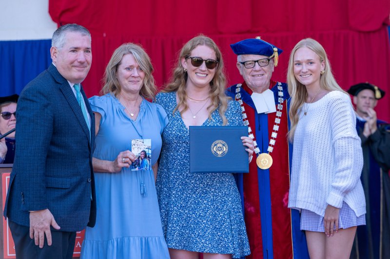 Allie Macaulay posthumous degree