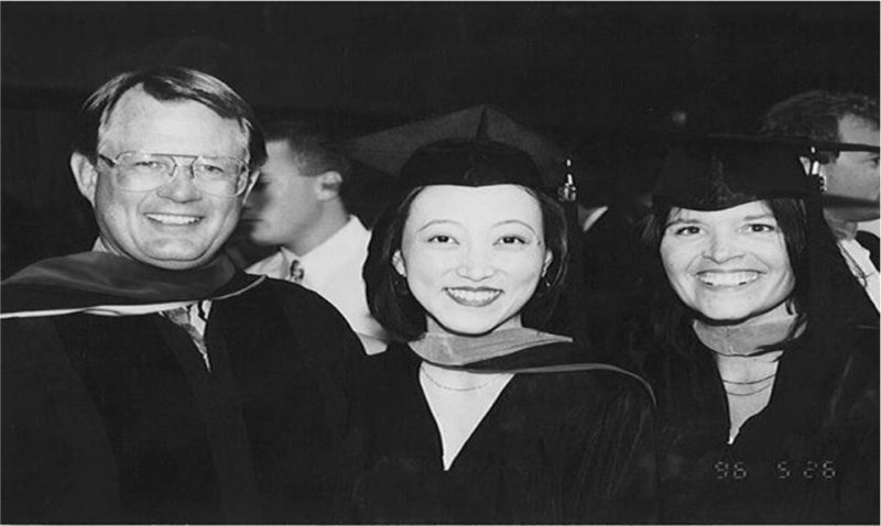 Miyako Tanaka-Oulevey at graduation