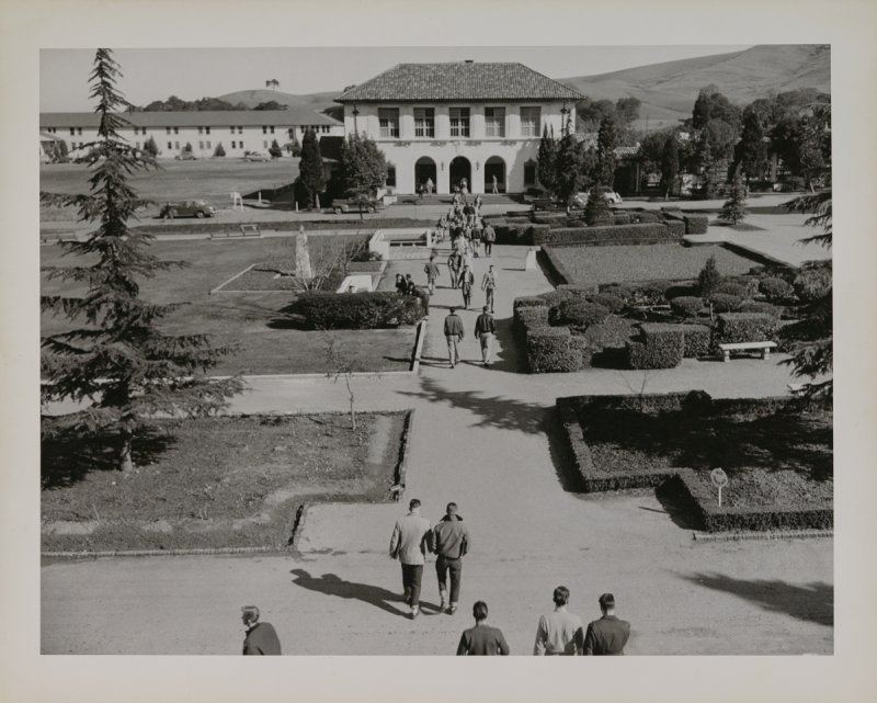 A view of the Chapel Green in 1951