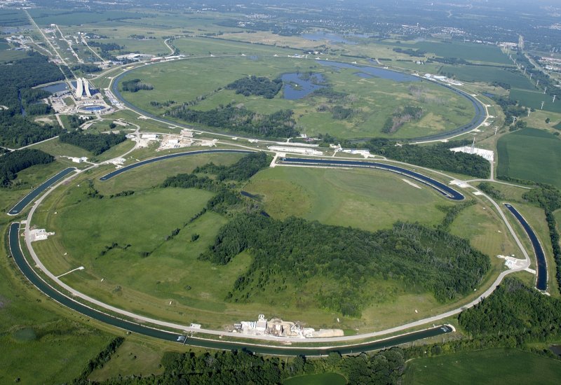 Fermilab aerial shot