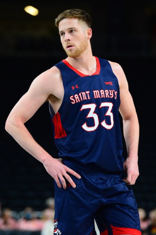 Men's Basketball player Luke Barrett