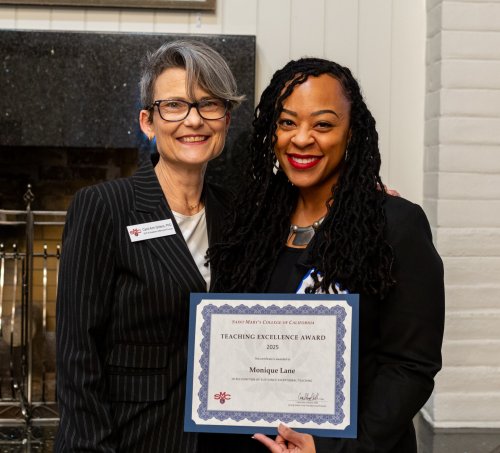Provost Carol and Monique Lane