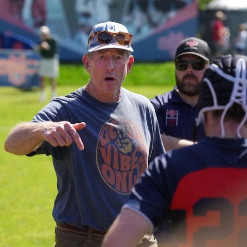 Saint Mary's Coach Tim O'Brien after the UCLA game
