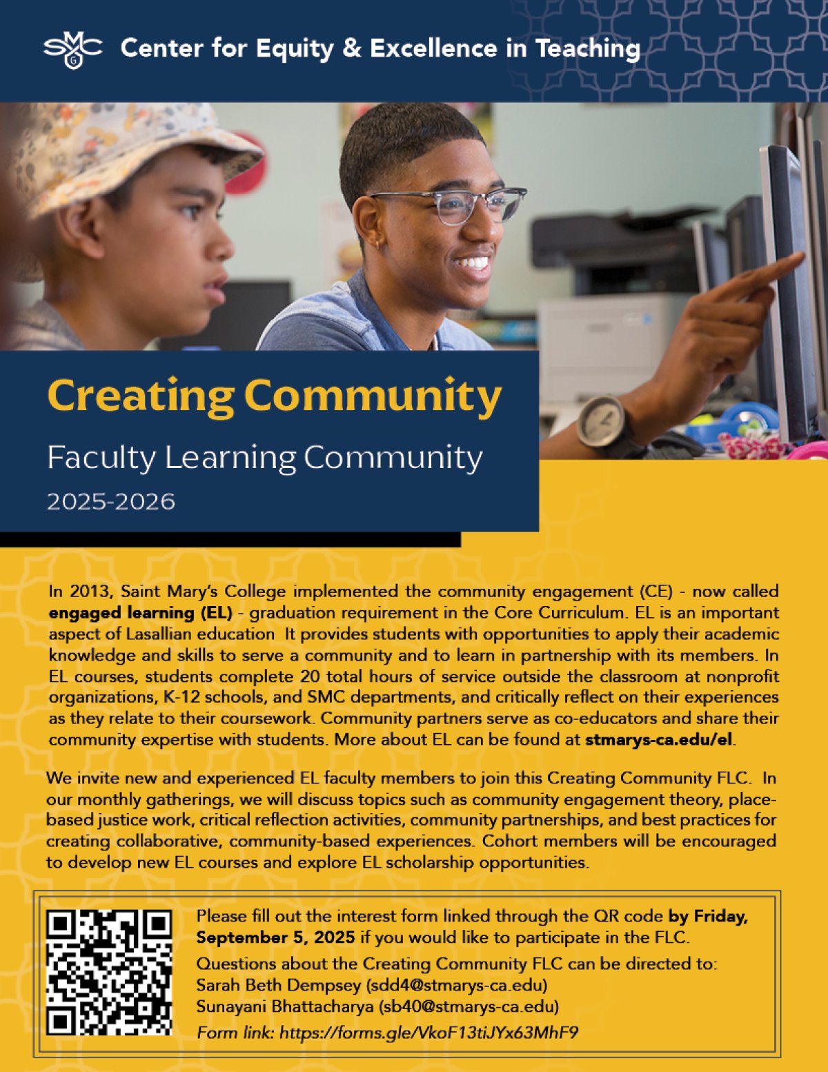 Creating Community FLC Flyer