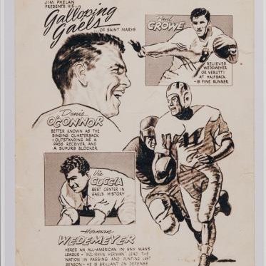 A Timeline of the Gael Mascot: From the Galloping Gaels to Gideon