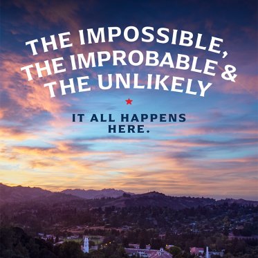 Cover of Admission's travel brochure