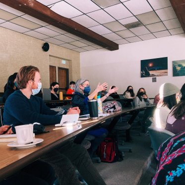 Audience at Marcelo Hernandez Castillo's Craft Talk.