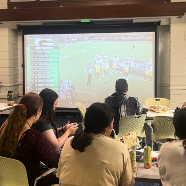 Saint Mary's Economics Society Footballnomics Event 