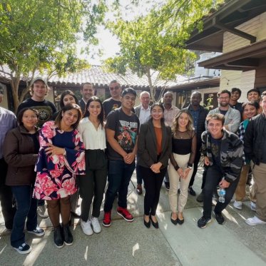 Saint Mary's Entrepreneurship Club Faculty Panel Group Photo