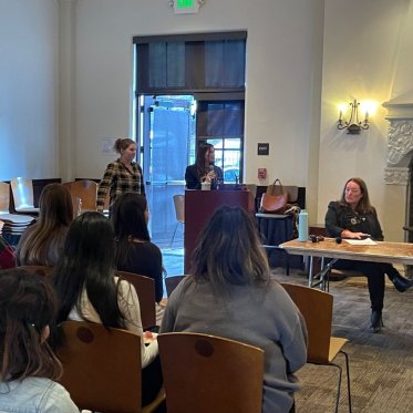 Saint Mary's Gael Women in Business Women in Tech Panel in Hagerty Lounge