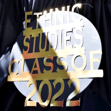 Text saying Ethnic Studies Class of 2022