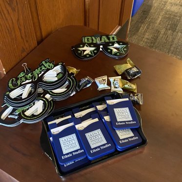 chocolates on a table