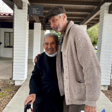 image of two elderly people