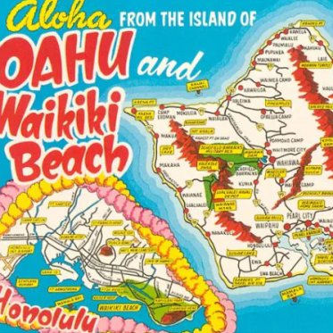 Oahu map