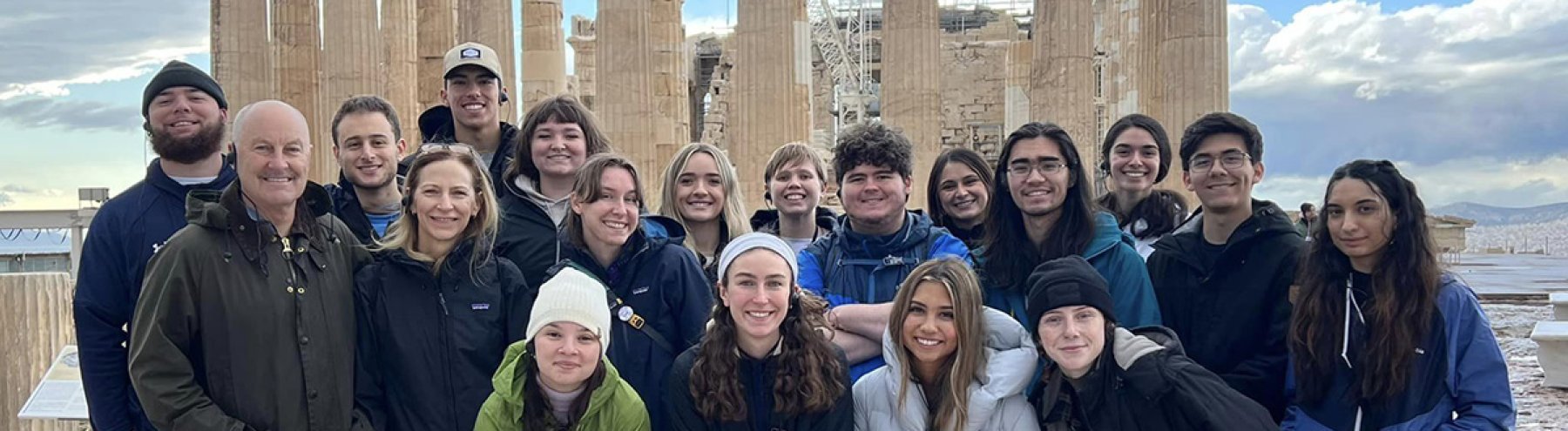 Jan Term class in Greece