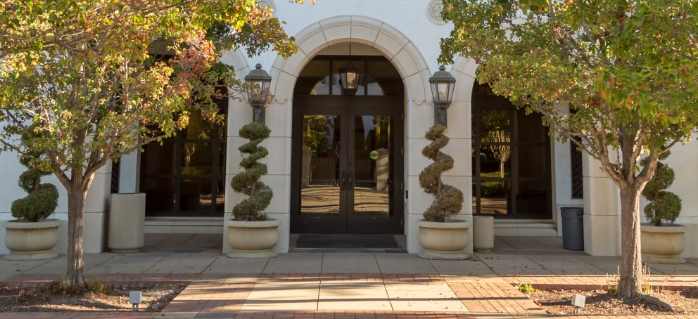 Straight view of Brousseau Hall