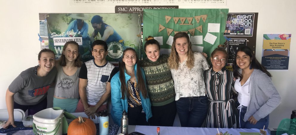 Sustainability Student Leaders Tabling