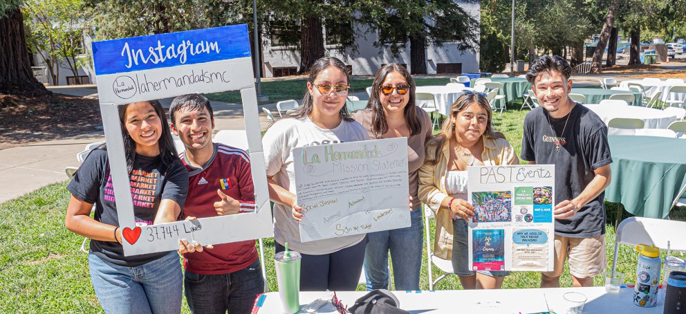 La Hermanidad club on Involvement Fair 
