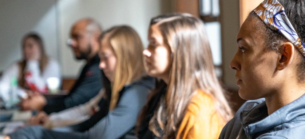 Students in classroom