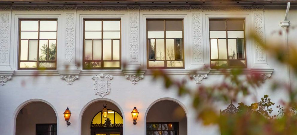 Outside of Dante hall