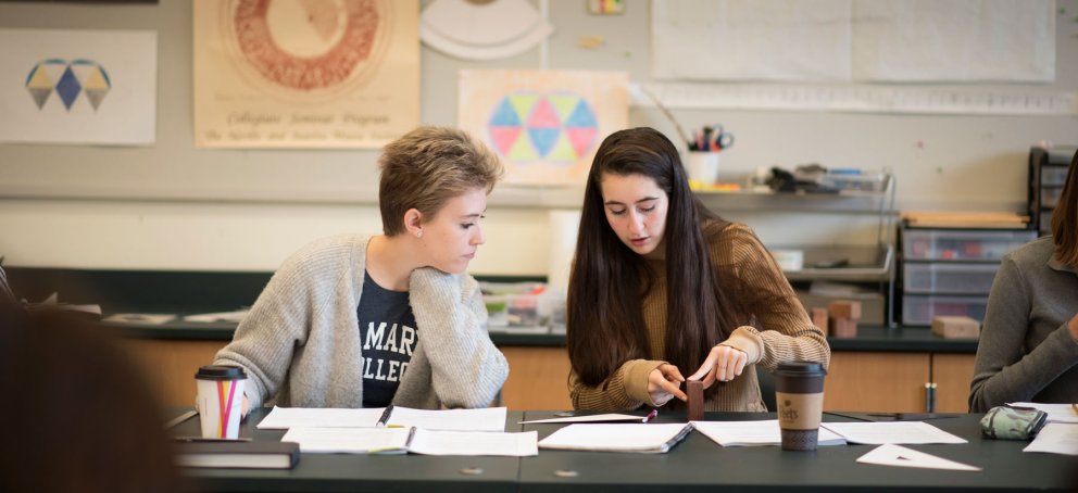 Integral students making math calculations