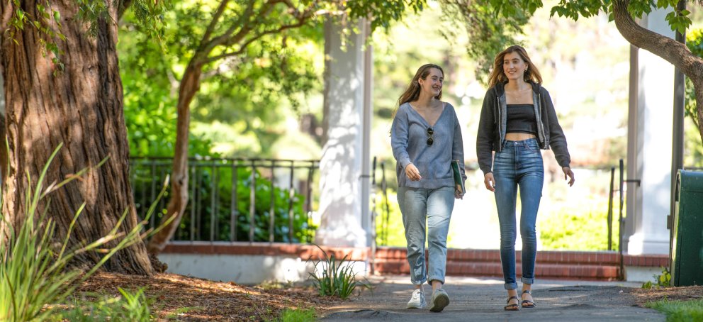 Gael students walking