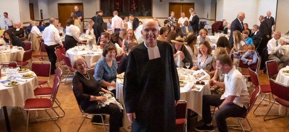 Brother Chris Brady's celebration