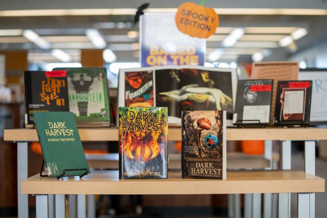 Books by Norm Partridge in the SMC Library, 2023