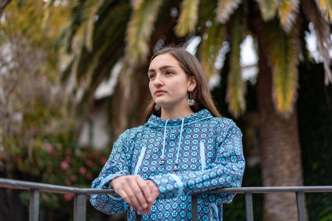 Amaya-Simoni Walters '24 on campus