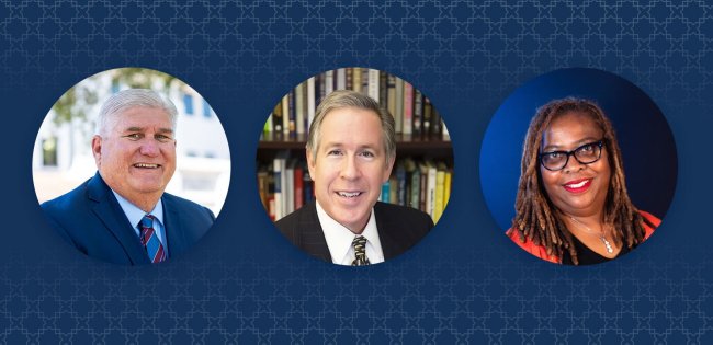 Roger, Donald, and Terri