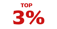 Top 3%
