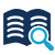 Library research icon
