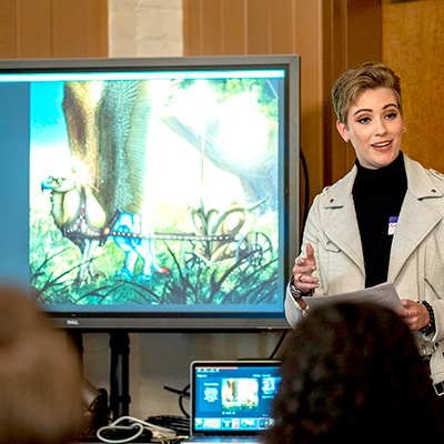 Live presentation example