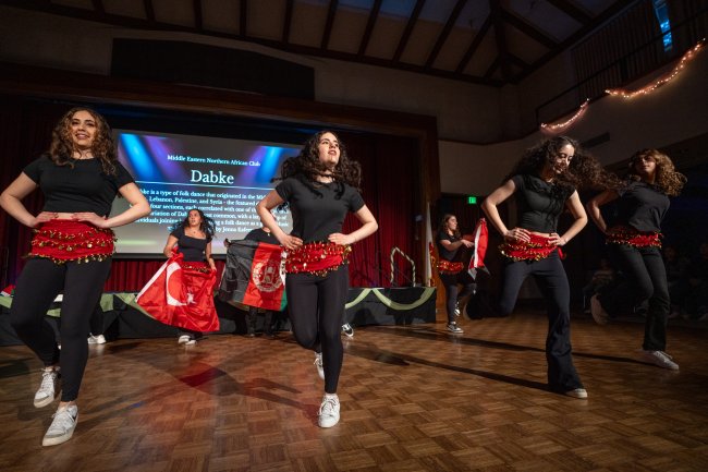 Dabke dance at Cultural Night Showcase 2024