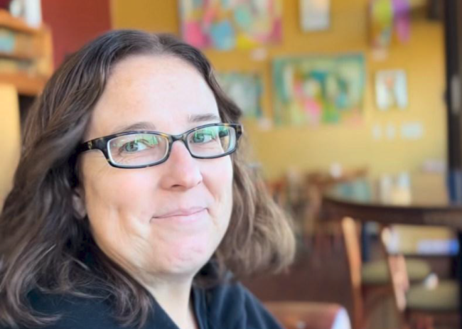 Headshot photograph of Professor Meghan A. Sweeney