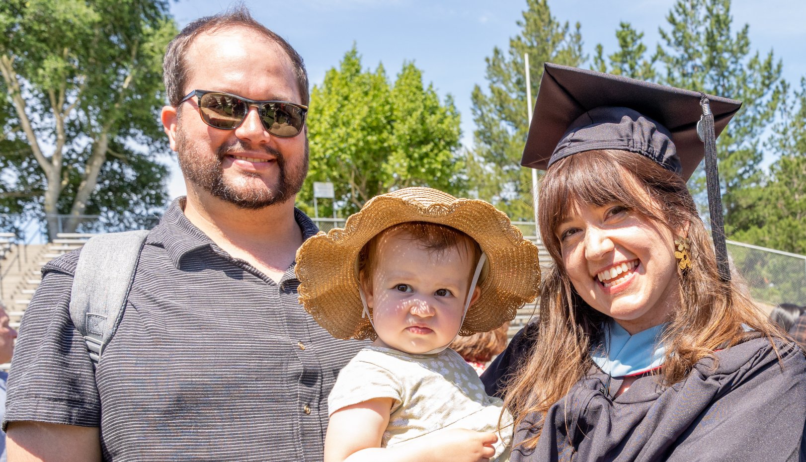 GPS student with spouse and baby