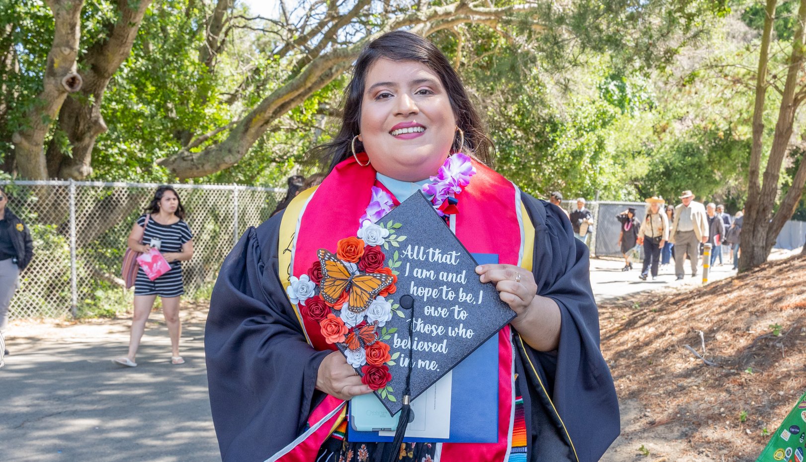 GPS student shows cap