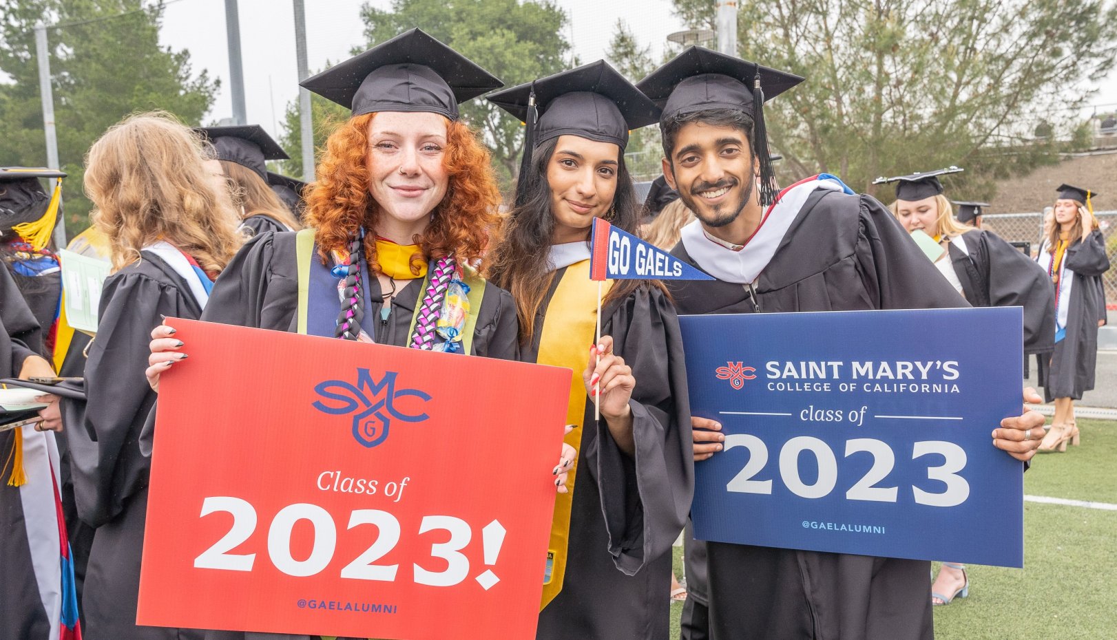 Happy grads from 2023 Commencement