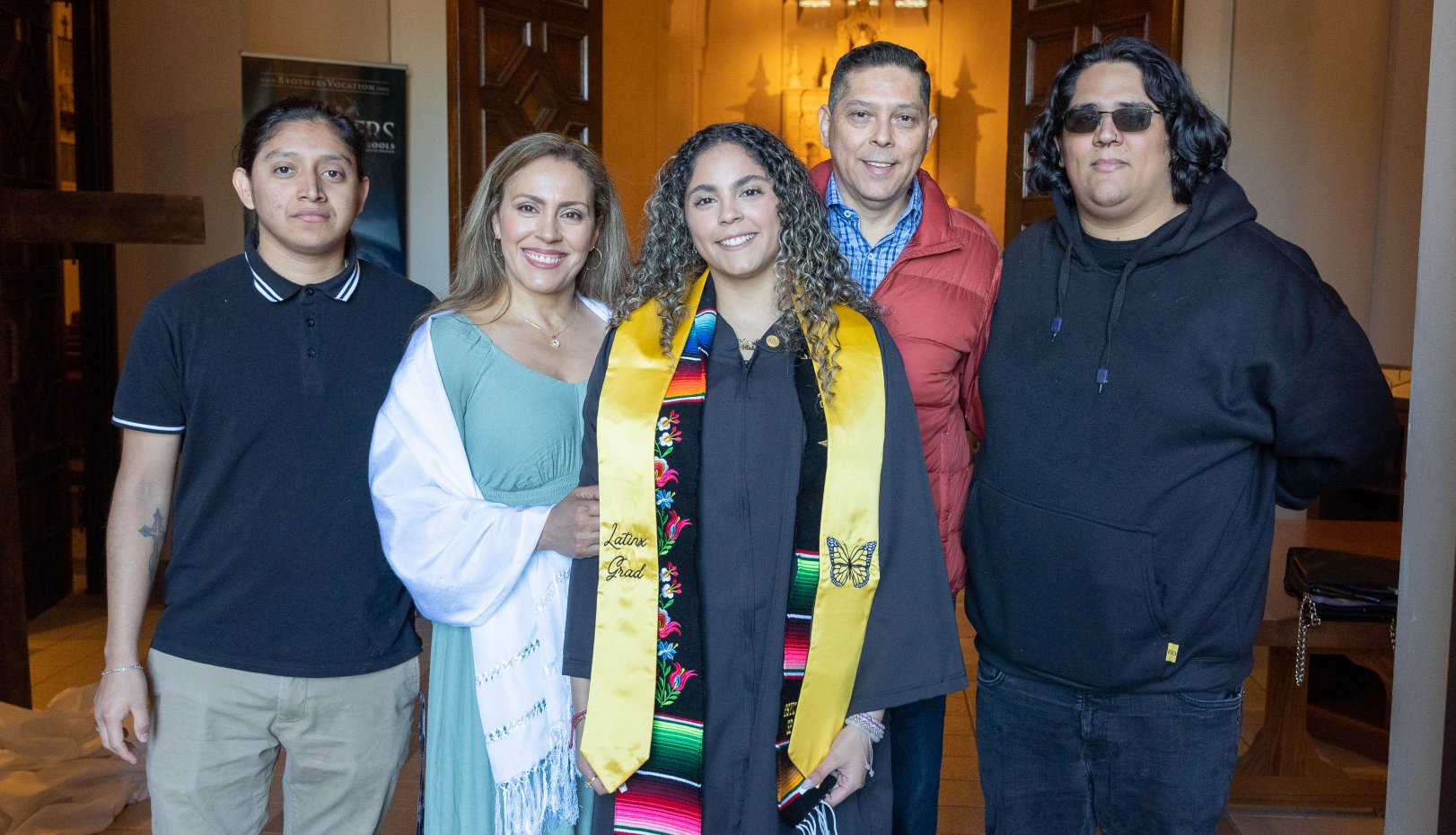 Family at Latinx Grad Celebration