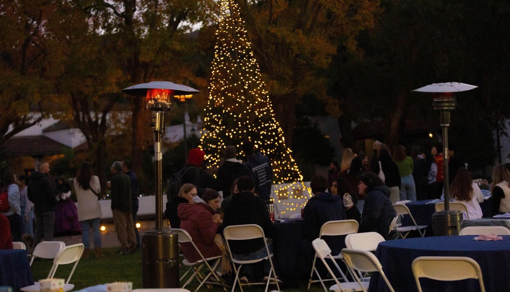 Christmas tree at Winter Fest