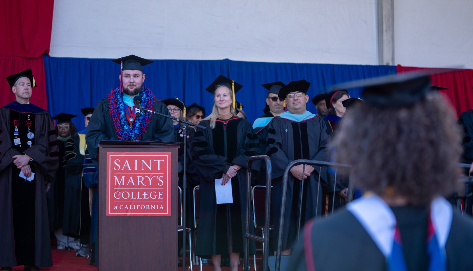 Daniel delivers Invocation