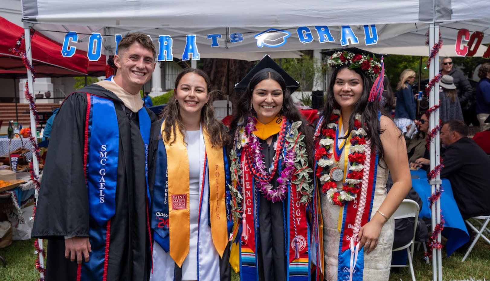 Scene from Undergraduate Commencement 2024