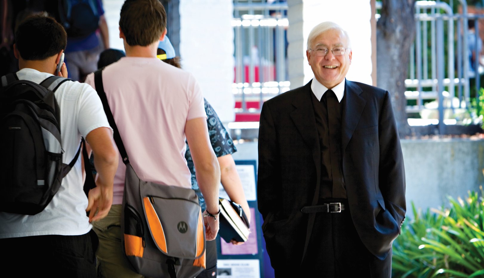 Brother Ron at Saint Mary's