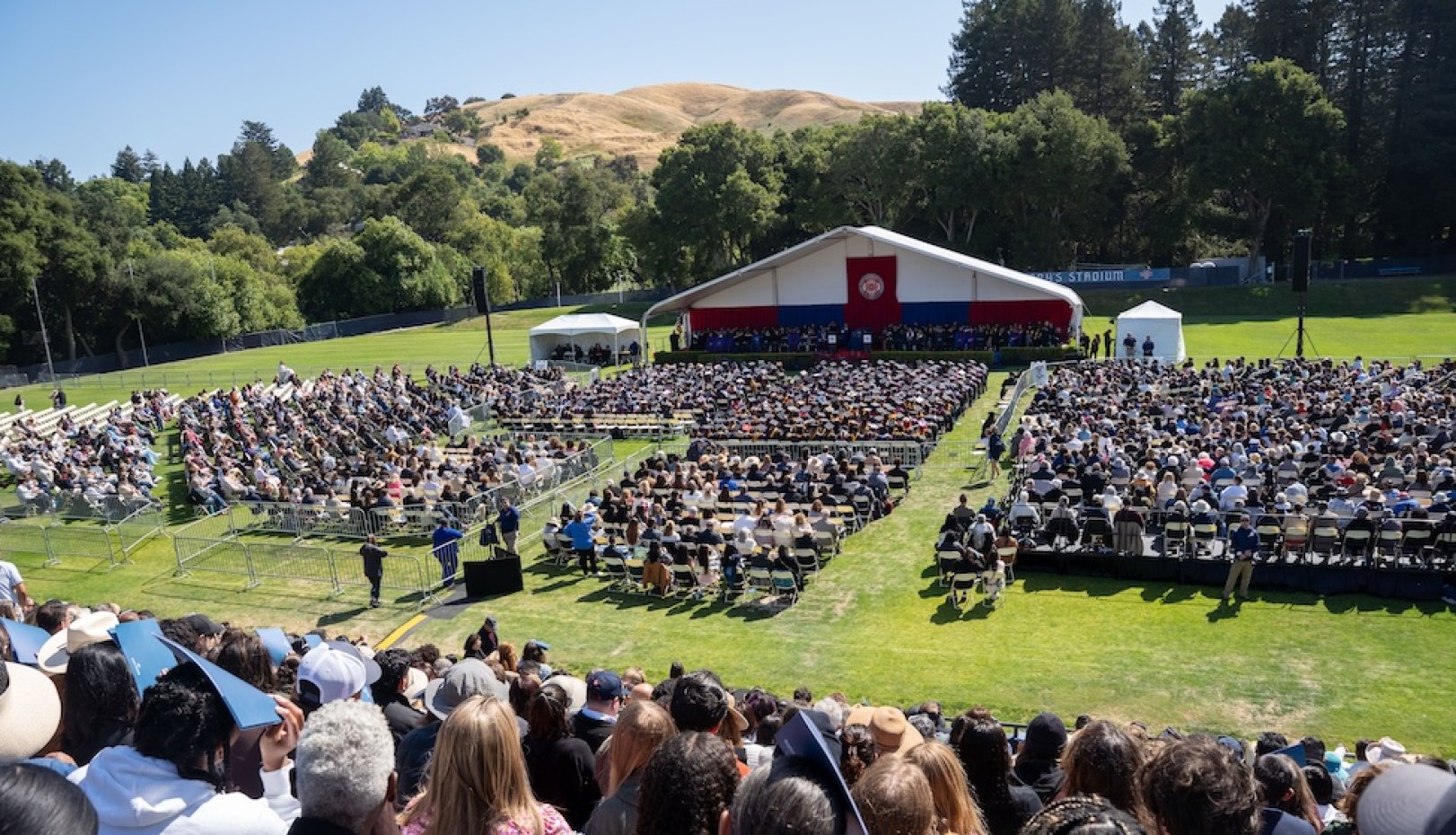 Scene from Commencement 2025