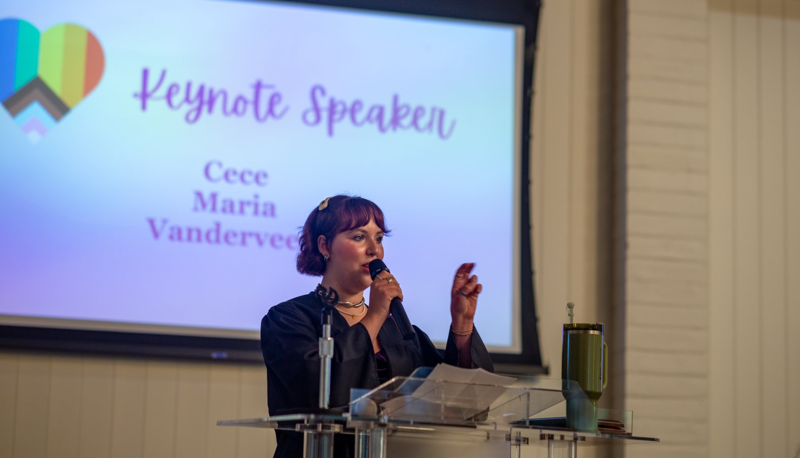 Cece Vanderveen at Lavender Graduate Celebration 2025