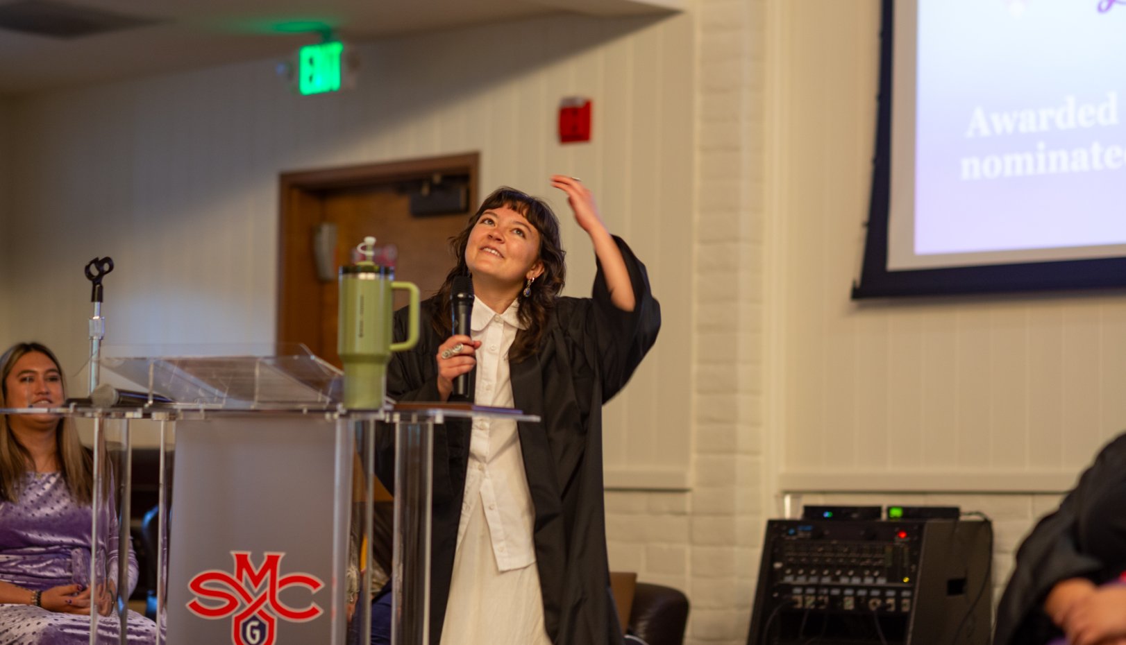 Desiree Sturrock at Lavender Graduate Celebration