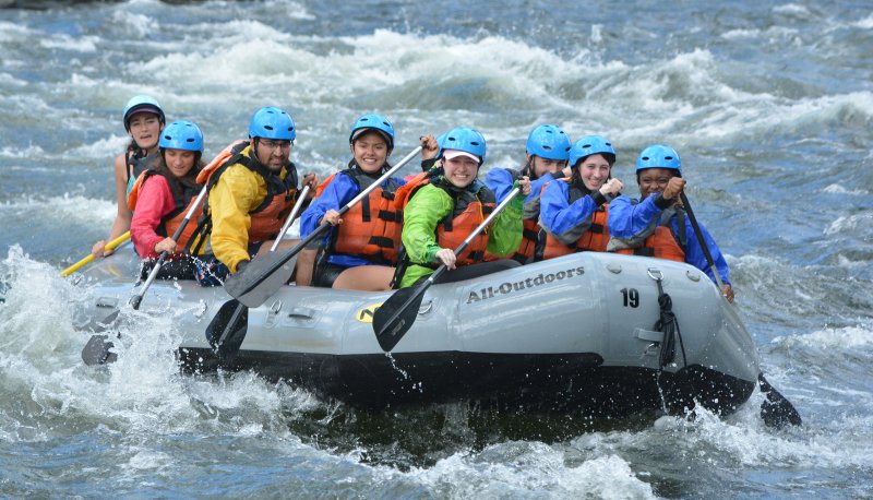 White water rafting