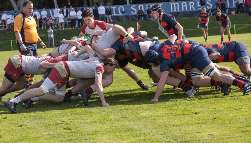 Gaels defeat the Boston College Eagles 74-7 in the inaugural match-up for The Teddy Smith Classic at Saint Mary’s Stadium.